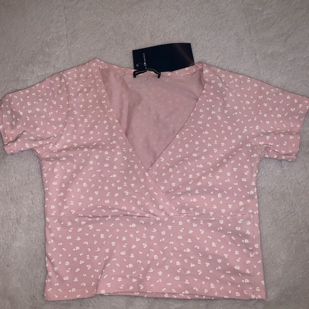 Amara Brandy Mellville pink flower top